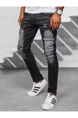 Spodnie męskie jeansowe czarne Dstreet UX3950