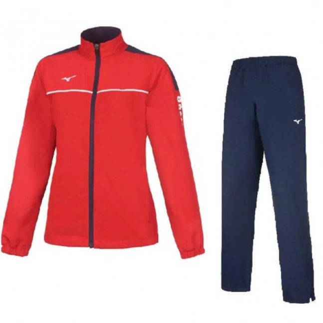 Wom Micro Tracksuit(W)/Red/Navy