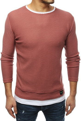 Sweter męski różowy WX1453