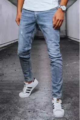 Spodnie jeansowe męskie niebieskie UX2478