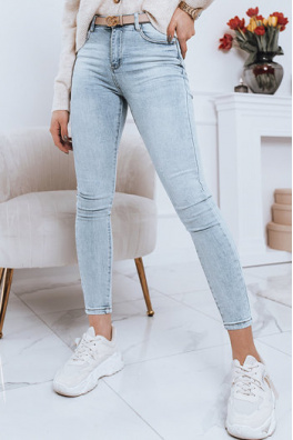 Spodnie damskie jeansowe NOA niebieskie Dstreet UY1106