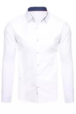 Koszula męska gładka biała Dstreet DX2205