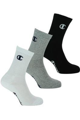 3PACK ponožky Champion vícebarevné (Y08QG)