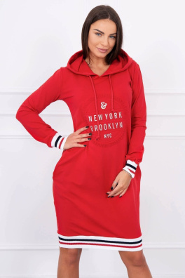Dress Brooklyn red