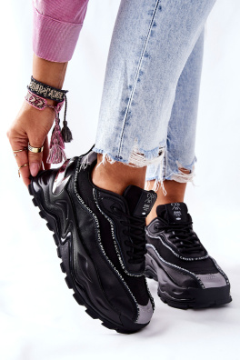 Women's Sneakers Cross Jeans II2R4018C Black