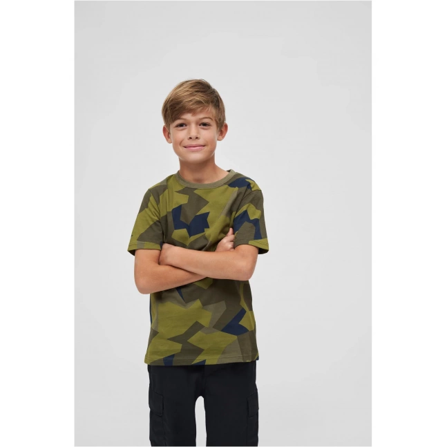 Kids T-Shirt swedish camo