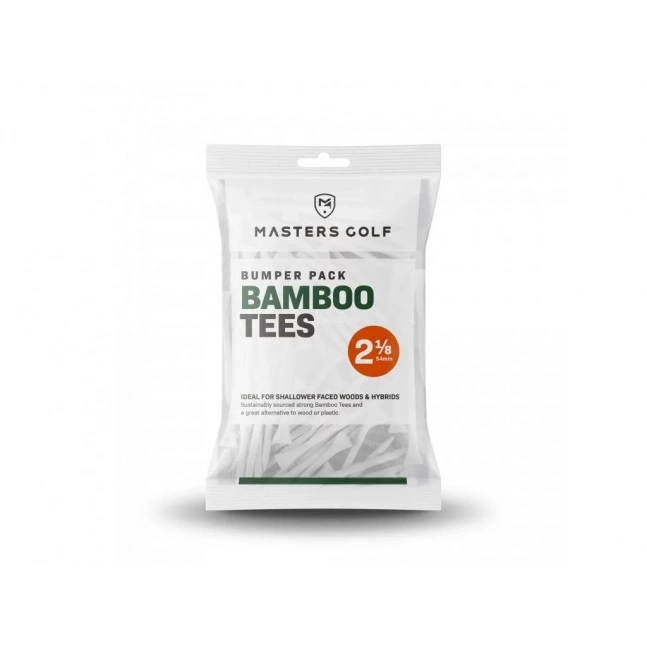 Golfová bambusová týčka Masters Bamboo Tees 54mm