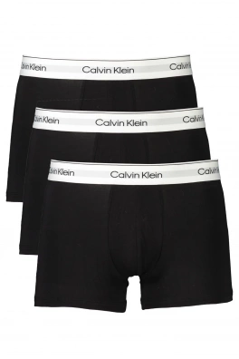 3PACK Pánské boxerky CALVIN KLEIN černá/bílá