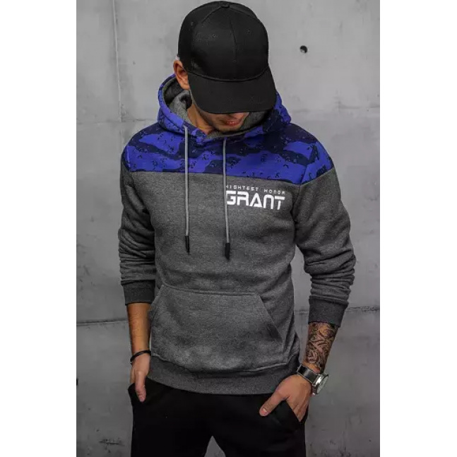 Bluza męska ciemnoszara Dstreet BX5509