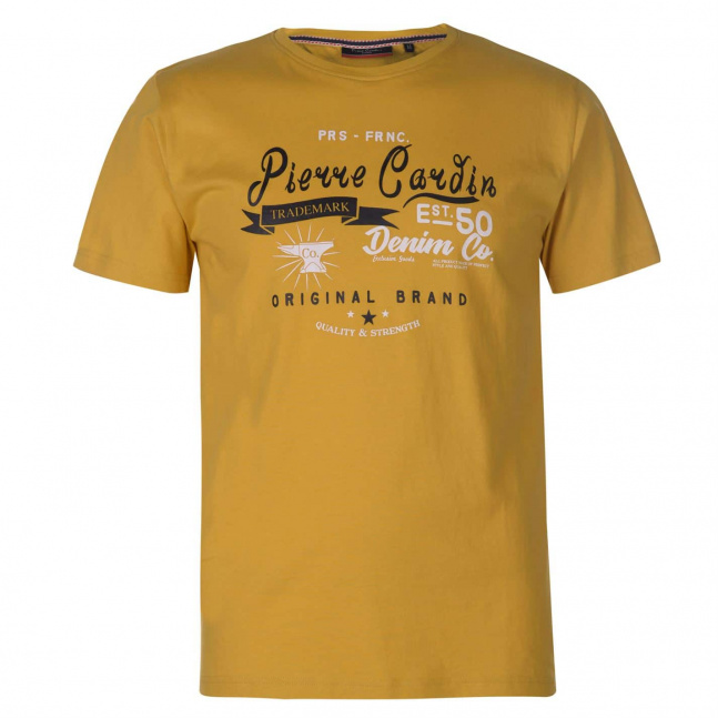 Pierre Cardin Essential Print T Shirt Mens