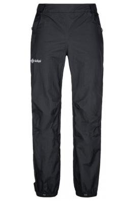 Męskie wodoodporne spodnie outdoorowe Kilpi ALPIN-M czarne