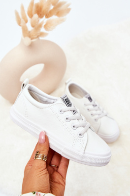 Leather Sneakers BIG STAR JJ374024 White