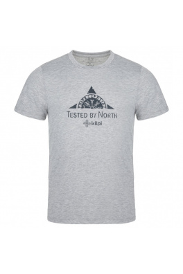 Męska koszulka outdoorowa Kilpi GAROVE-M jasnoszara