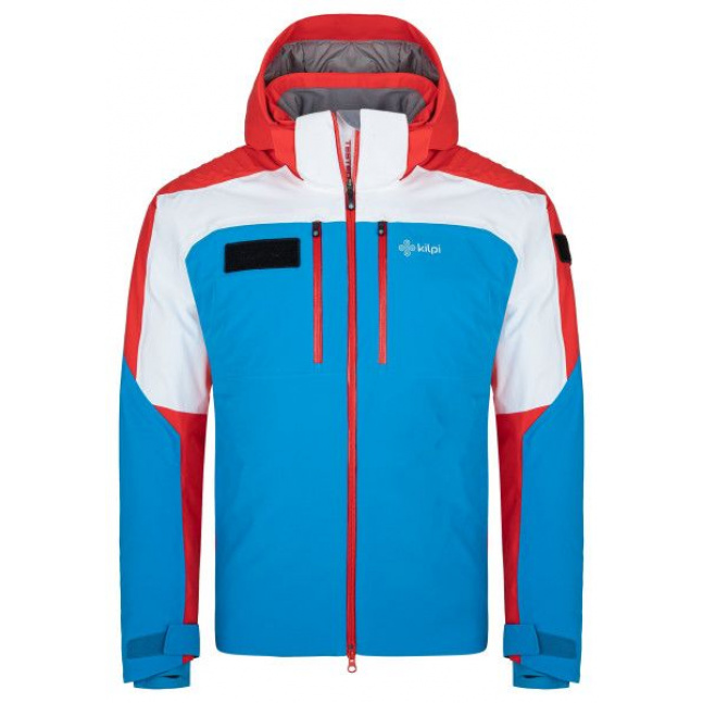 Męska kurtka narciarska Kilpi DEXEN-M niebiesko-czerwona