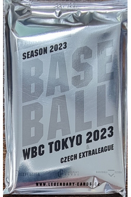 Sběratelské karty Legendary Cards Czech Baseball WBC Tokyo 2023