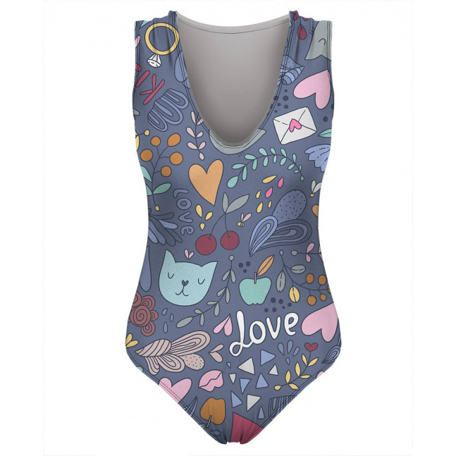 Swimsuit Cats In Love