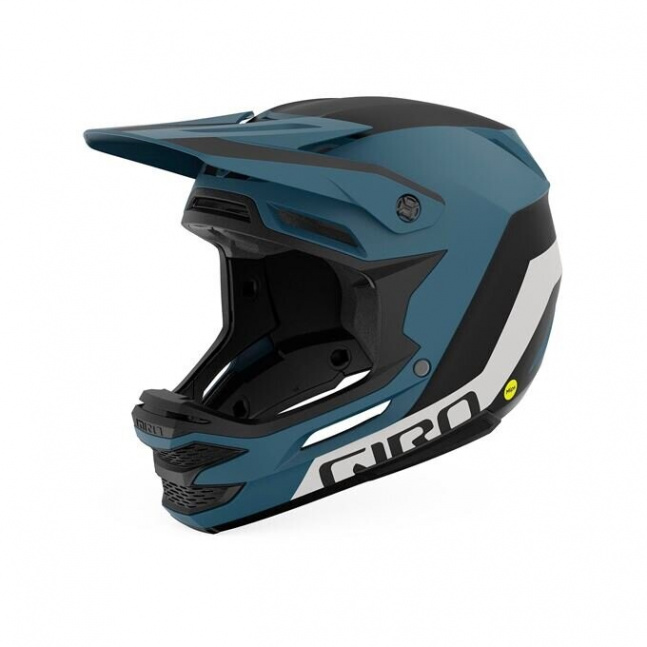 Unisex cyklistická helma Giro Insurgent Spherical mat harbor blue