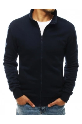 Bluza męska rozpinana bez kaptura granatowa BX4567