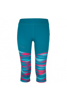 Legginsy dziewczęce 3/4 Kilpi DARLEY-JG turkusowe