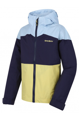 Dziecięca kurtka typu hardshell Nicker K w kolorze jasnozielonym
