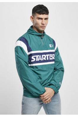 Starter Half Zip Retro Jacket Retro Green/blue Night/white