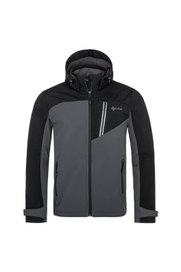 Męska kurtka softshell Kilpi RAVIO-M ciemnoszara