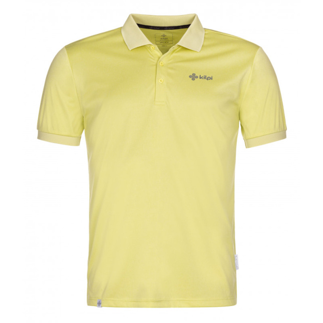 Męska funkcjonalna koszulka polo Kilpi COLLAR-M żółta