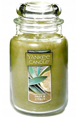 Yankee Candle Large Jar Sage & Citrus 623g