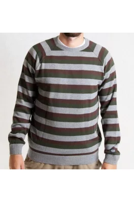 Sweater Stripeo Olive