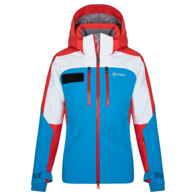 Damska kurtka narciarska Kilpi DEXEN-W niebiesko-czerwona