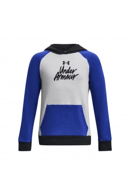 Chlapecká mikina Under Armour Rival Fleece Script CB HD