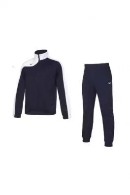 Men Knit Tracksuit(M)/Navy/White