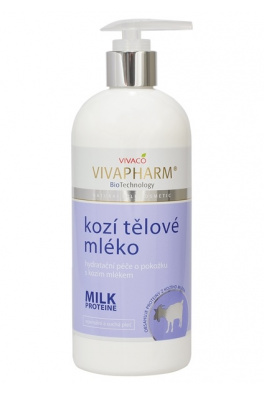 VIVACO Tělové mléko s kozím mlékem VIVAPHARM 400 ml
