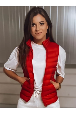 Kamizelka damska ROSILA bordowa Dstreet TY3001