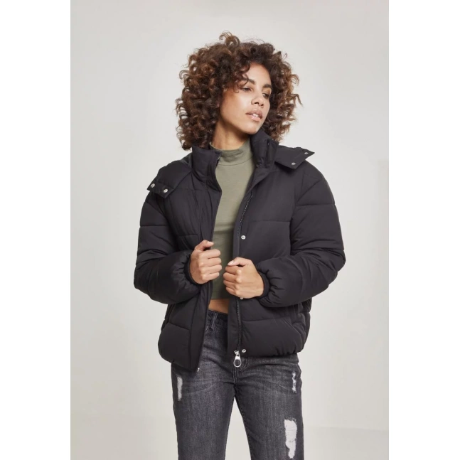 Ladies Boyfriend Puffer Jacket black