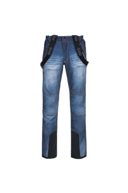 Męskie spodnie softshellowe Jeanso-m niebieskie - Kilpi
