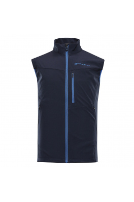 Pánská softshellová vesta ALPINE PRO SHILEM new navy
