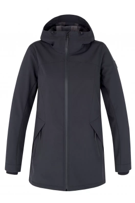Dámská softshellová volnočasová bunda Hannah AKAME anthracite
