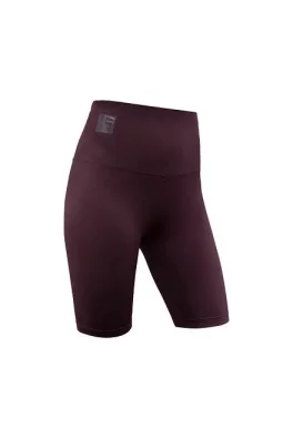 SENSOR INFINITY ECO dámské legíny biker shorts port red velikost S