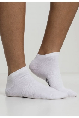Logo No Show Socks 5-Pack white