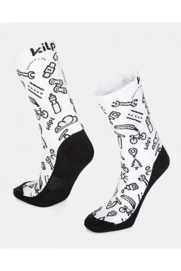 Skarpety sportowe unisex Kilpi FINISHER-U Białe