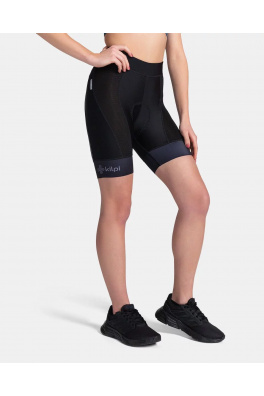 Damskie spodenki rowerowe Kilpi PRESSURE-W czarne