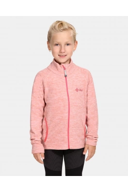Dziecięca bluza polarowa Kilpi ALACANT-J Jasnoróżowy