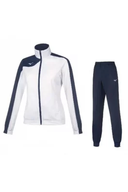 Wom Knit Tracksuit / White/Navy