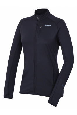 Damska bluza HUSKY Tarp zip L czarno-niebieska