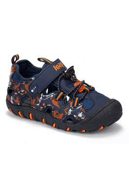 Dětské sandály LOAP LILY Modrá/Oranžová
