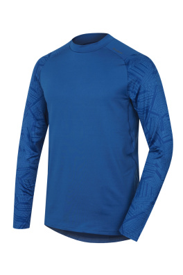 Męska koszulka termoaktywna HUSKY Active Winter ciemna.Niebieski