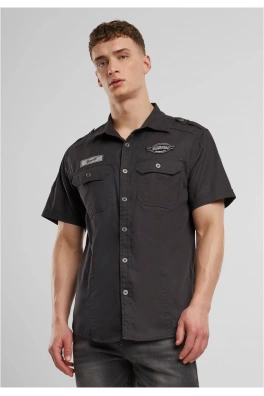 Luis Vintage Shirt Short Sleeve black