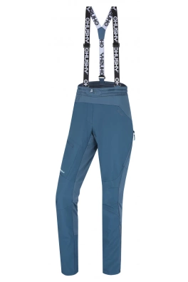 Damskie spodnie outdoorowe Kixees L ciemny turkus