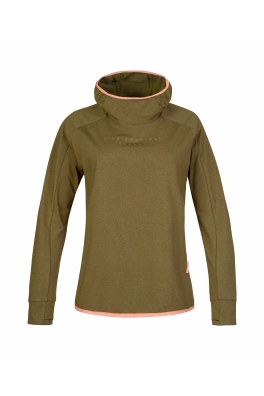 Dámská funkční mikina Hannah NYMA HOODY beech mel